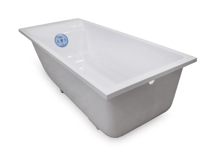 Ванна Marmo Bagno Алесса NEW 170 х 70 см искусственный камень, MB-AL170-70 (детальная фотография), без гидромассажа