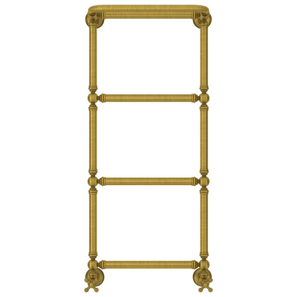 Полотенцесушитель водяной Сунержа Ренессанс 40х96 см состаренная латунь 051-0281-9640 (детальная фотография), классические, ретро