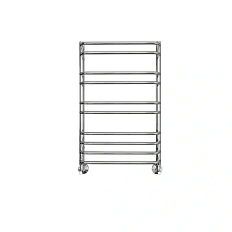 Полотенцесушитель водяной Акватек Пандора 50x80 см хром