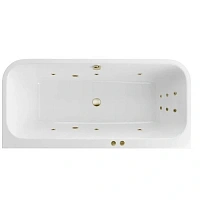 Ванна гидромассажная Excellent Arana Line 180 x 85 см, белый/бронза, WAEX.ARA18.LINE.BR
