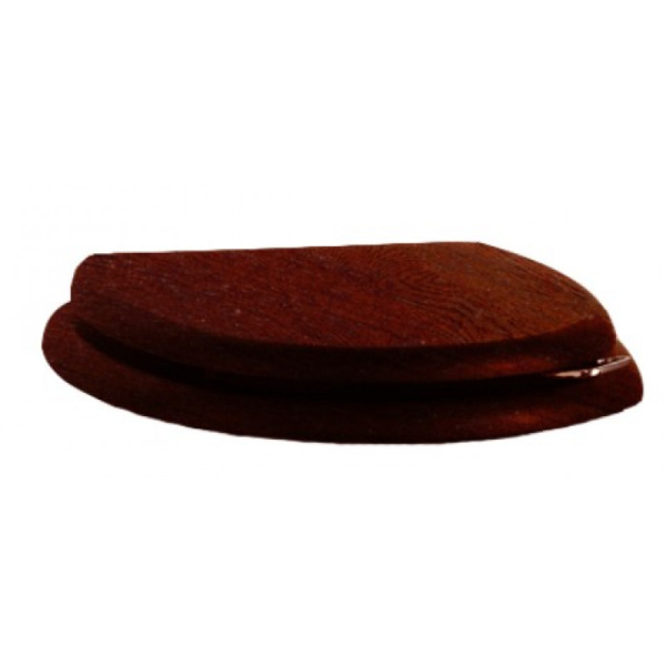 Сиденье для унитаза softclose, МДФ, цвет красное дерево, глянцевая отделка, Devon&Devon 2IBSEMOGLRO (детальная фотография)