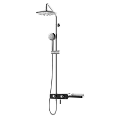 Душевая стойка Lemark Tropic LM7009C с верхним душем и ручной лейкой