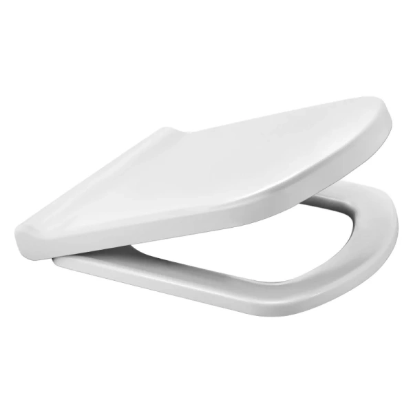 Крышка-сиденье с микролифтом BERGES Dama белая 017203 (детальная фотография)