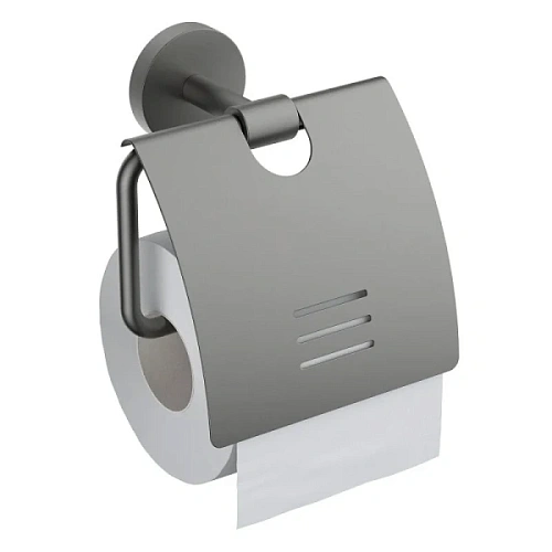 Бумагодержатель Акватек Бетта оружейная сталь - фото 3