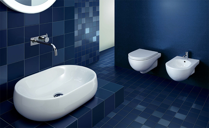 Унитаз подвесной Azzurra Nuvola Mini NUV 146/SOSK (детальная фотография), без бачка, со скрытым бачком