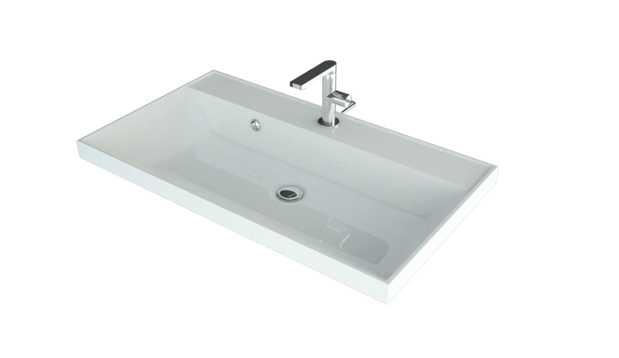 Раковина мебельная Style Line Asti 70 см белая СС-00002466 (детальная фотография), в наличии