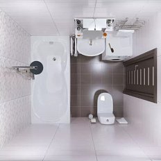 Ванна акриловая Triton Цезарь 180x80 см на каркасе