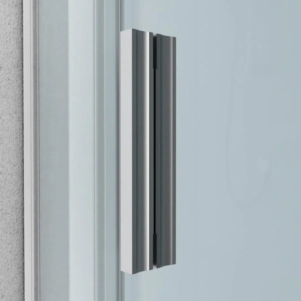 Душевая кабина Am.Pm X-Joy 90x90 см стекло прозрачное W88C-401-090WT (детальная фотография), c низким поддоном