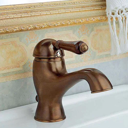 Смеситель для раковины, тёмная бронза, Nicolazzi Classica 3402DB75 (детальная фотография)