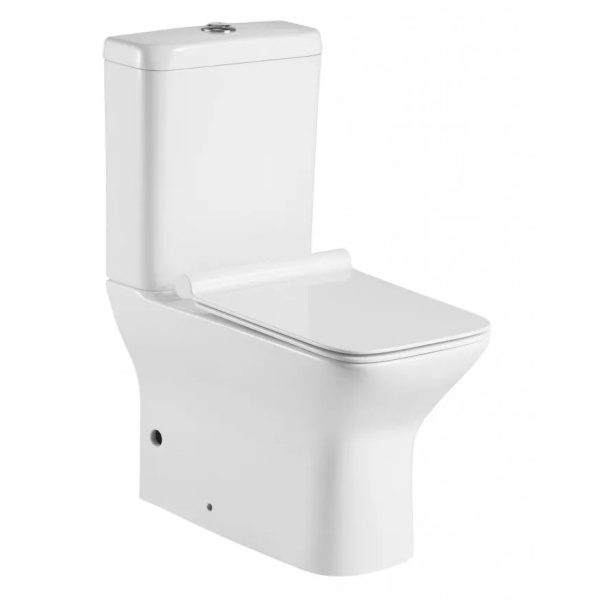 Унитаз компакт BelBagno Romano BB248CPR-P безободковый (детальная фотография)