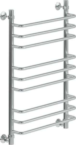 Полотенцесушитель водяной Ника Quadro 80x50 см хром Л 90 г2 80/50 (детальная фотография)