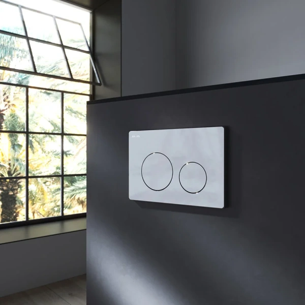 Клавиша смыва Am.Pm PrimeFit хром I090151 (детальная фотография), механические