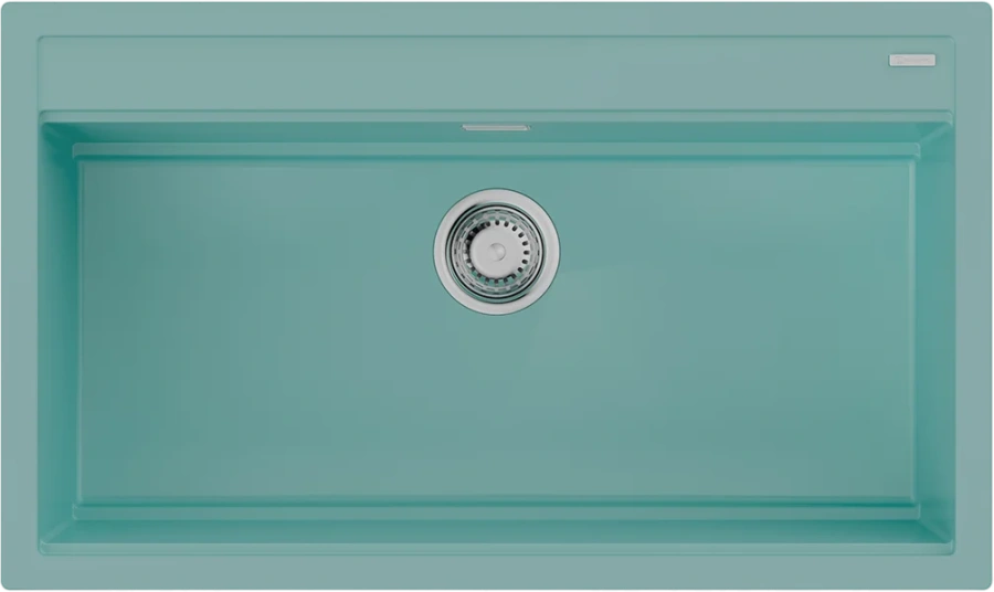 Мойка для кухни Omoikiri Kitagawa 86-LB-AZ 86 см azur blue 4993026 (детальная фотография)