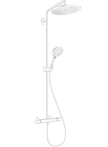 Душевая стойка Hansgrohe Croma Select S белая матовая - фото 1