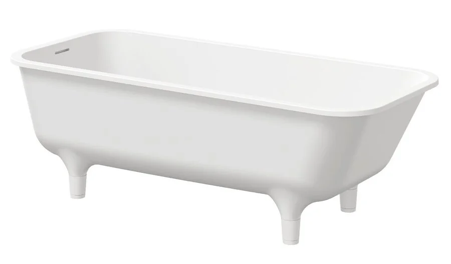 Ванна из искусственного камня Belux Саламанка ВС-1700, 4810924264305, 170 x 80 см, белый (детальная фотография)