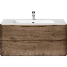 Тумба под раковину подвесная Vincea Paola 99,5 см V.Oak