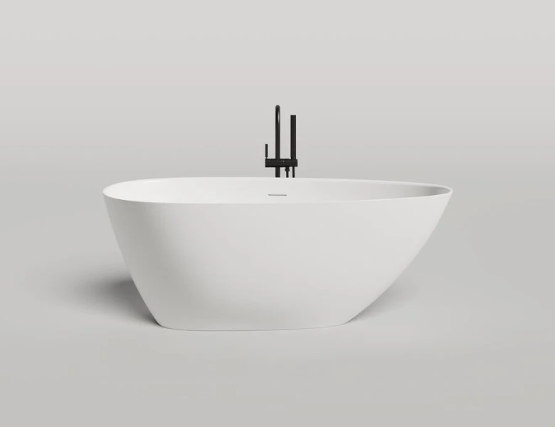 Ванна из искусственного камня Salini Paola 160х80 см отдельностоящая 1015203M (детальная фотография)