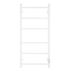 Полотенцесушитель электрический Energy Round 40x90 см белый матовый