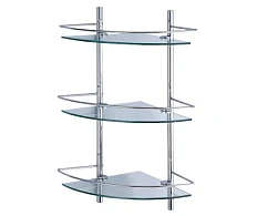 Полочка для ванной WasserKRAFT K-3 тройная