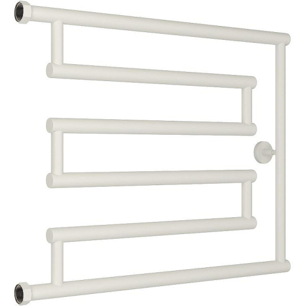 Полотенцесушитель водяной Сунержа High-Tech model L 65x50 см белый матовый 30-0052-5065 (детальная фотография), современные, hi-tech