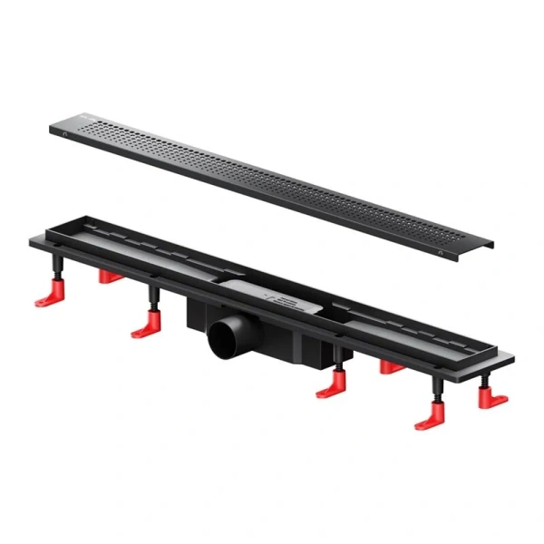 Душевой лоток Am.Pm PrimeFlow 70 см черный матовый W02SC-P11-070-01BM (детальная фотография), черые