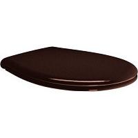 Крышка-сиденье GSI Classic soft-close орех, фурнитура золото