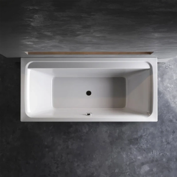 Ванна акриловая Am.Pm Inspire 2.0 W52A-170-075W-A 170х75 см прямоугольная (детальная фотография), прямоугольные
