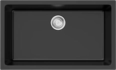 Мойка для кухни Omoikiri Okinoshima 76-U/I-BL 76 см черная