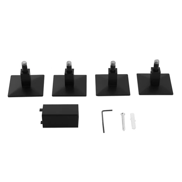 Полотенцесушитель электрический Energy Cube 40x90 см черный матовый EETR0CUBE09040R905M (детальная фотография), настенные