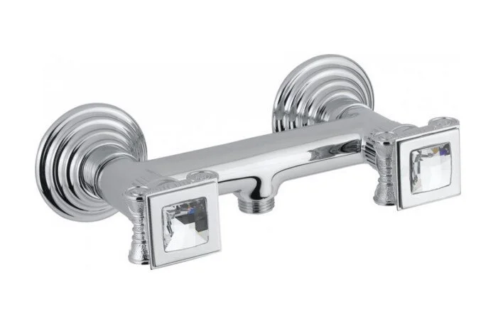 Смеситель для душа Cezares Olimp хром, ручки Swarovski OLIMP-DS-01-Sw (детальная фотография)