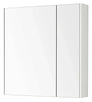 Зеркальный шкаф Акватон Беверли 80 см белый глянцевый