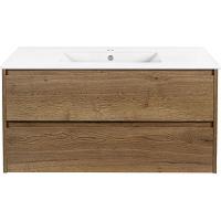 Тумба под раковину подвесная Vincea Gio 100,6 см T.Oak