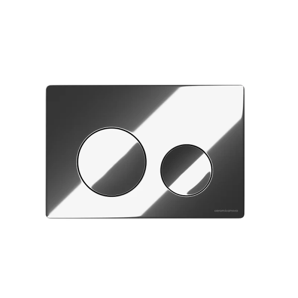 Клавиша смыва Ceramica Nova Balance хром глянцевый CN12-001CH (детальная фотография)