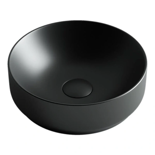 Раковина Ceramica Nova Element 35,5 см черная матовая CN6007 (детальная фотография)