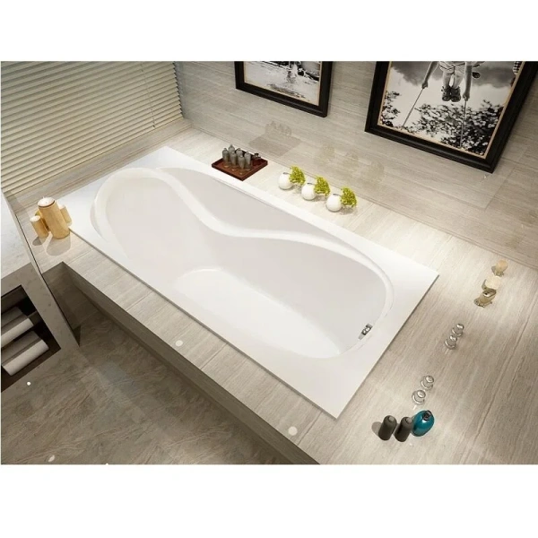 Ванна акриловая Alex Baitler Nemi, 150 x 70 см, цвет SuperWhite, NEMI 150*70 (детальная фотография), 150х70