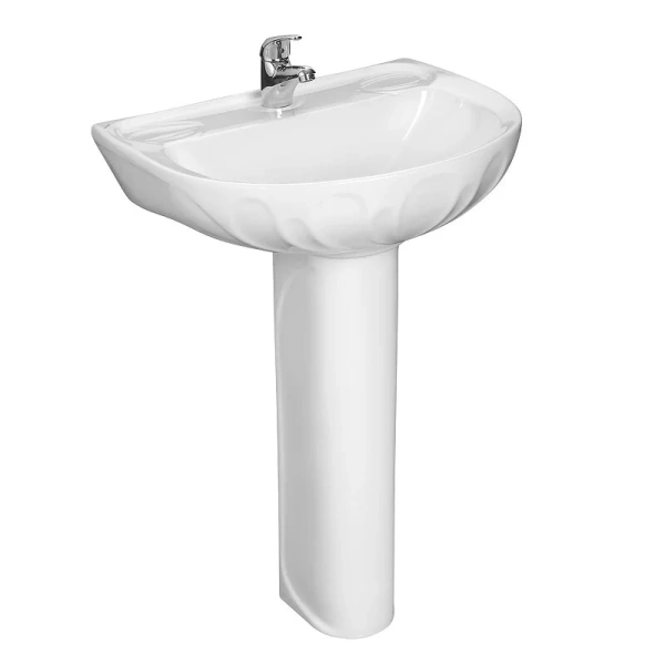 Раковина Santeri Лотос 58 см подвесная 131106S0010B0 (детальная фотография), 60 см