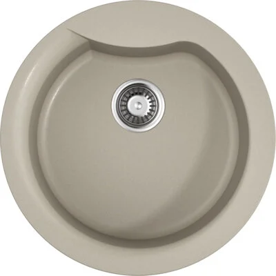 Мойка для кухни Omoikiri Yasugata 48R-SA 48 см бежевая 4993132 (детальная фотография)