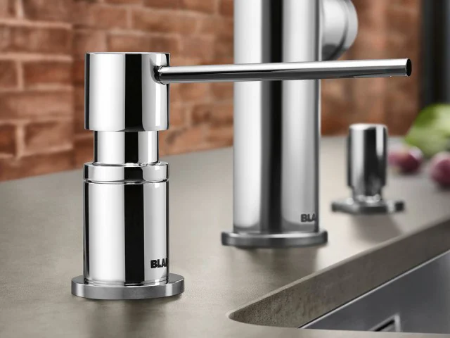 Дозатор Blanco Lato хром 525808 (детальная фотография), в наличии