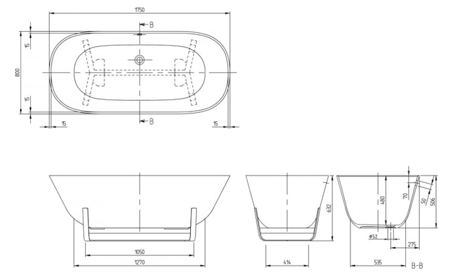 Схема (детальная фотография), овальные