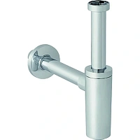 Сифон для раковины Geberit Uniflex бутылочный, глянцевый хром