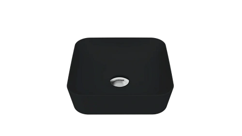 Раковина Creavit Ultra 40 см черная матовая - фото 4