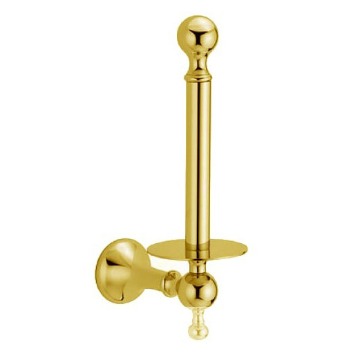 Бумагодержатель рулона для ванной Bagno & Associati Regency RE 234 (детальная фотография), хром, бронза, золото