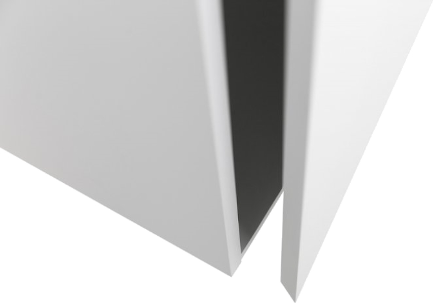 Шкаф-пенал подвесной BelBagno Kraft 33 см Bianco Opaco KRAFT-1600-1A-SC-BO (детальная фотография), пристенные, высокие