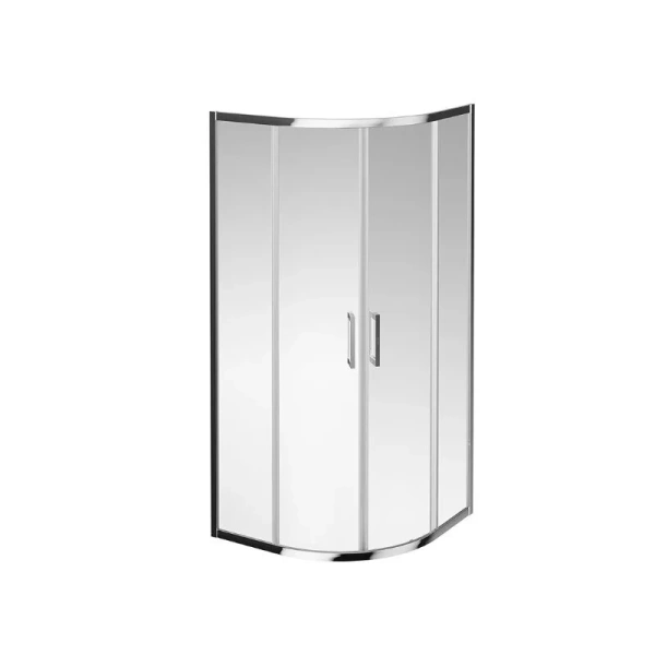 Душевой уголок Kerama Marazzi Vetro 90x90 см профиль хром стекло прозрачное VE.90.RSD.CR (детальная фотография)