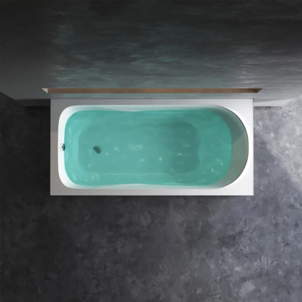 Ванна акриловая Am.Pm Sense 150х70 см белая W76A-150-070W-A (детальная фотография), без гидромассажа, недорогие, маленькие