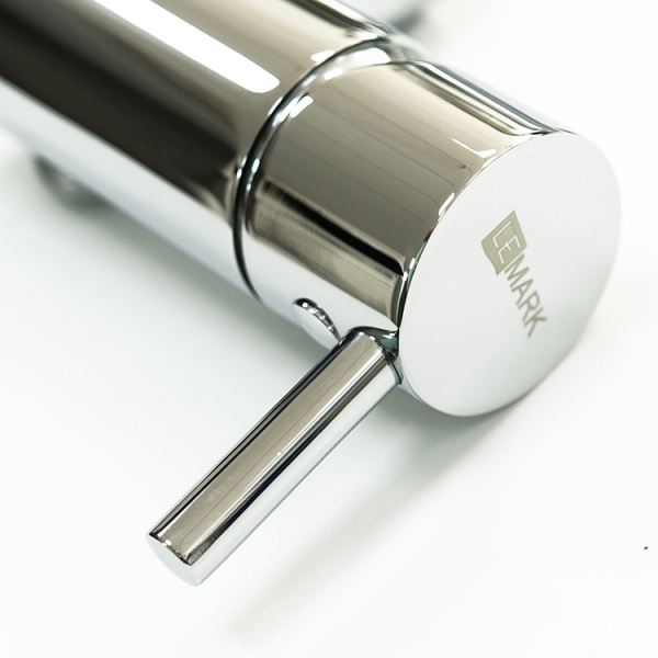 Гигиенический душ со смесителем Lemark Solo встраиваемый хром LM7166C (детальная фотография), полный комплект со смесителем