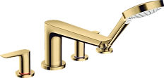 Смеситель для ванны Hansgrohe Talis E полированное золото