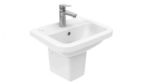 Раковина Creavit Key 45 см белая - фото 1