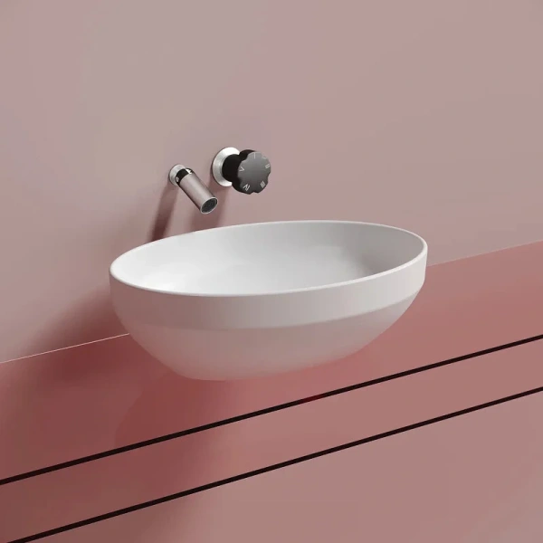 Раковина Ceramica Nova Element 50 см белая матовая CN6056MW (детальная фотография), в наличии