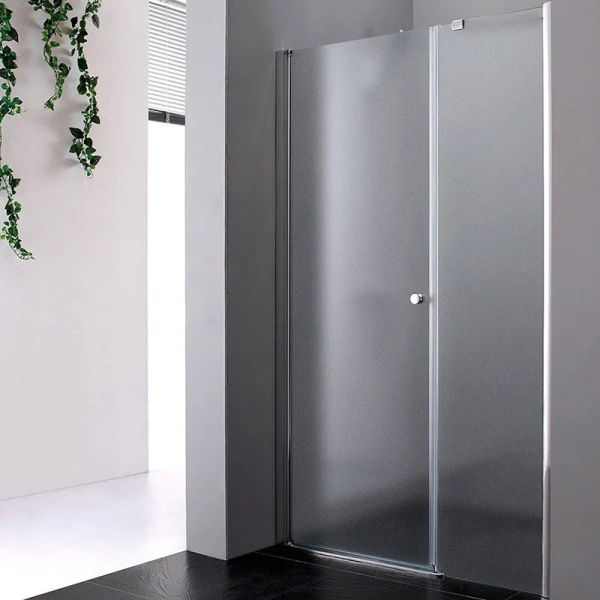 Душевая дверь в нишу Cezares Elena 90 см стекло рифленое Punto, левая ELENA-W-B-11-30+60-P-Cr-L (детальная фотография)